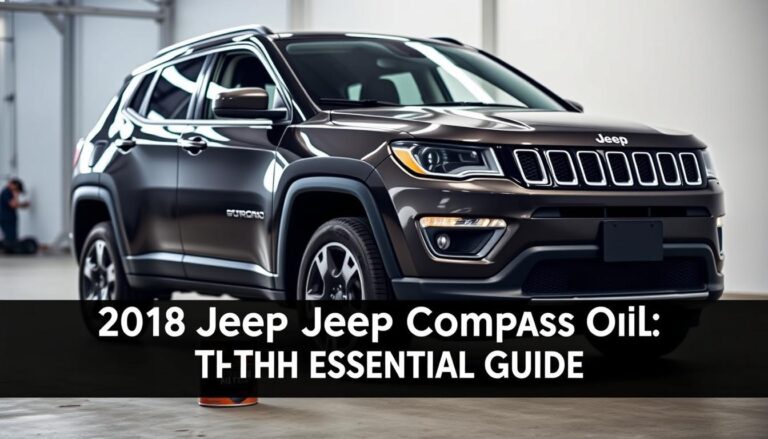 2018 Jeep Compass Oil Maintenance
