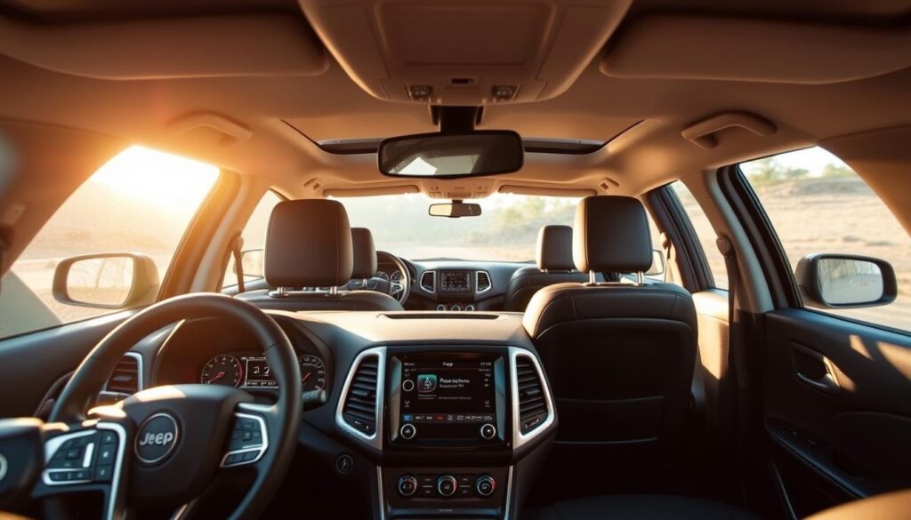 Jeep Compass and Cherokee Interior Comparison