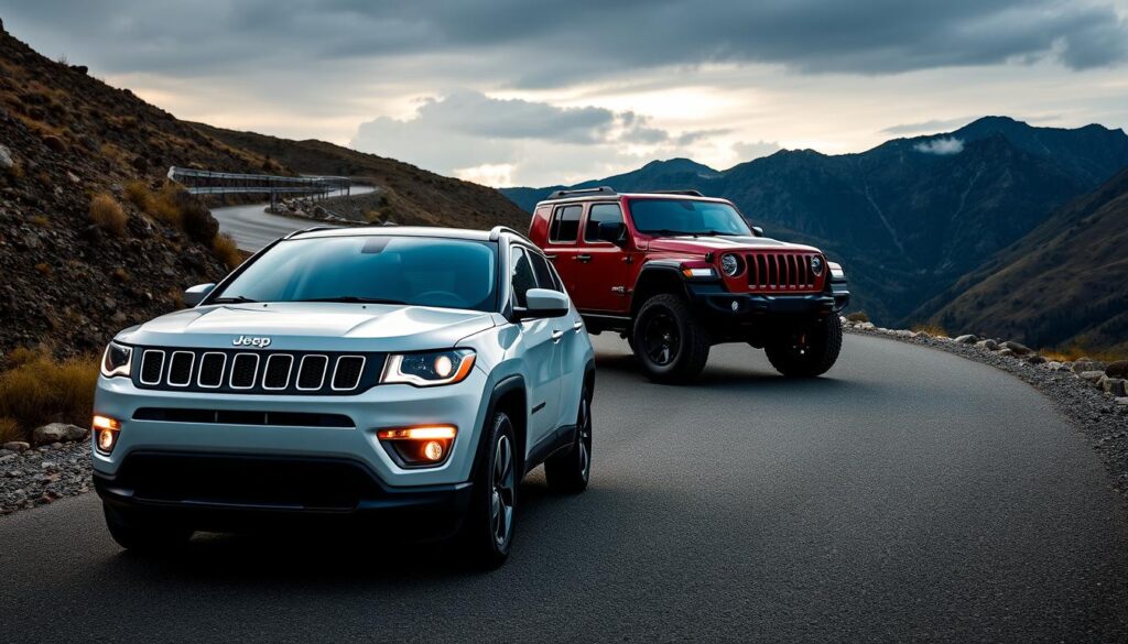 Jeep Compass and Cherokee Performance Comparison