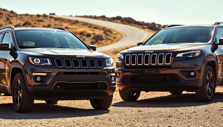 Jeep Compass and Cherokee SUV Comparison
