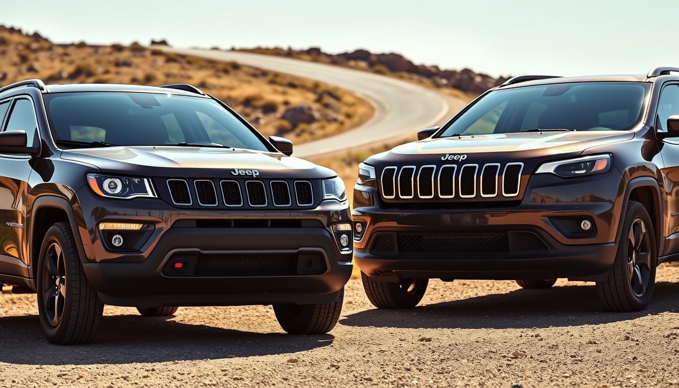 Jeep Compass and Cherokee SUV Comparison