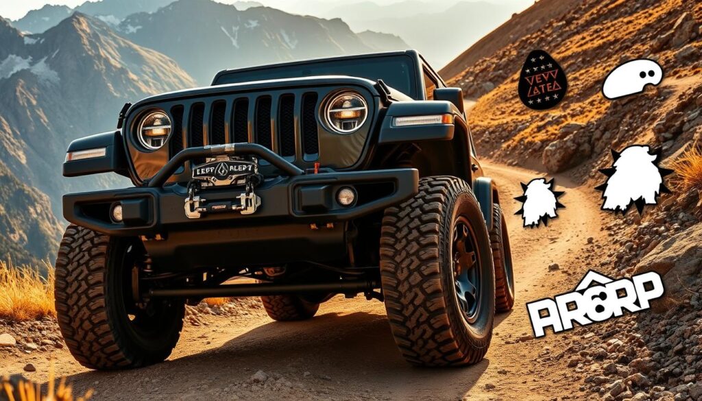 Jeep Easter egg locations