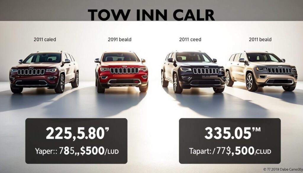 Jeep Grand Cherokee Towing Capacity Comparison