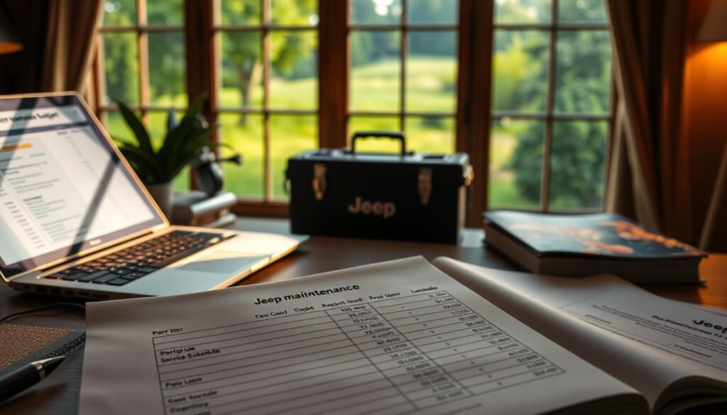 Jeep Maintenance Budget Planning