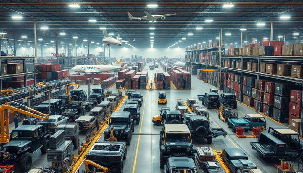 Jeep Manufacturing Global Supply Chain