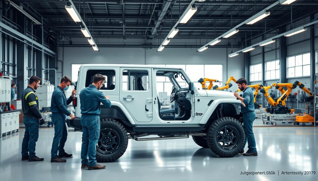 Jeep Manufacturing Quality Control