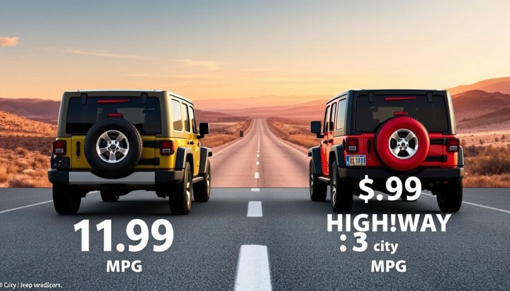 Jeep Wrangler MPG Comparison