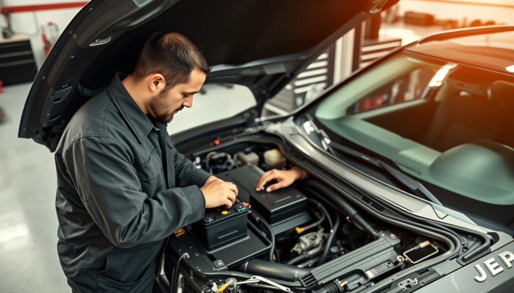 Professional help for Jeep Compass battery issues