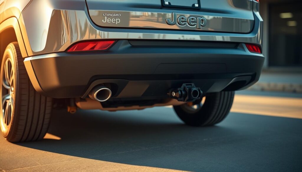 Standard towing capacity of the Jeep Compass