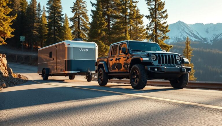 how much can a jeep gladiator tow
