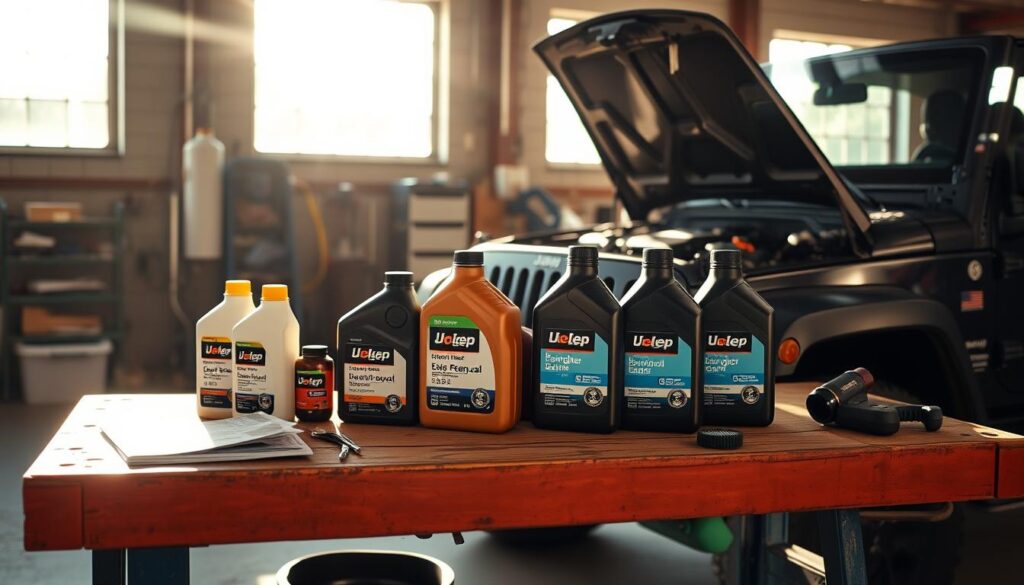 how to choose oil for Jeep Wrangler