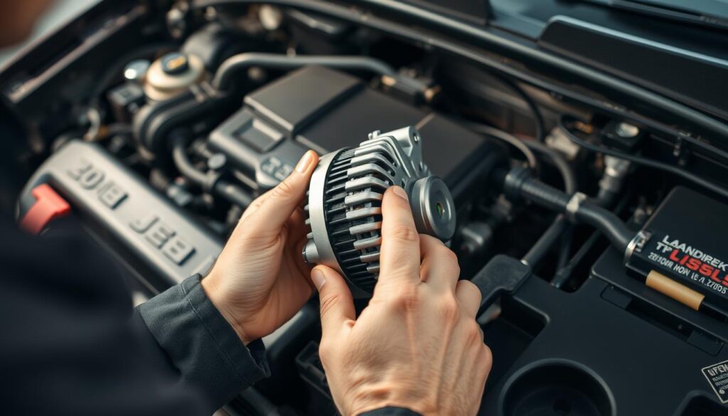 replacing Jeep Compass alternator